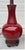 1950s Pair of Vintage Chinese Oxblood Red Glazed Ceramic Table Lamps – 33.5" For Sale - Image 5 of 18