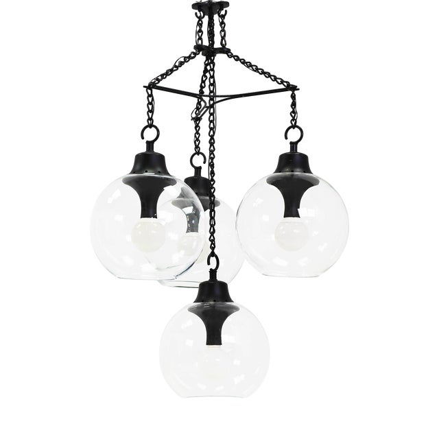 Large LS10 Grappolo Chandelier by Luigi Caccia Dominioni for Azucena, 1967 For Sale