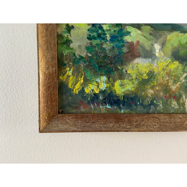 Plein Air Original Oil Painting Meramec River by Marina Movshina For Sale - Image 4 of 7