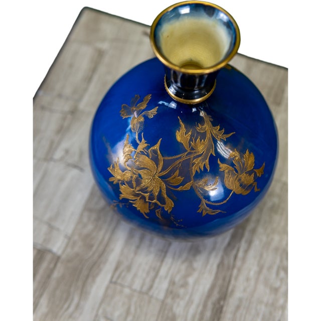 George Jones Cobalt and Gilt Vase C. 1880 For Sale - Image 15 of 16