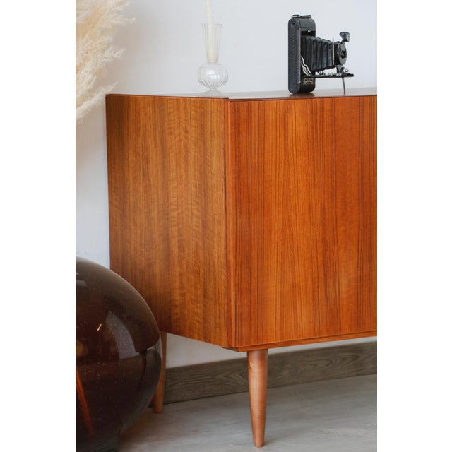 Vintage Scandinavian Sideboard in Teak from Bakelite Workshop, 1960s For Sale - Image 12 of 17