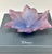Daum France Amaryllis Amethyst Pate De Verre Crystal Vide-Poche Bowl Signed in Original Box For Sale - Image 9 of 14