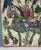 Portraiture Antique 19th-Century Persian Qajar Dynasty Polychrome Tile – Falconer on Horseback For Sale - Image 3 of 7