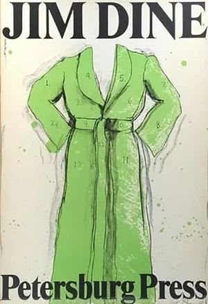 Signed Jim Dine Original Exhibition Poster 1971