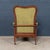 Antique English Mahogany Reclining Armchair with Green Leather Upholstery, 19th Century For Sale - Image 9 of 18