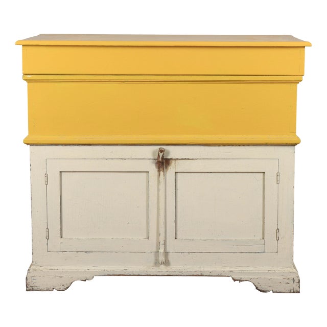 Two-Tone Fir Sideboard, Late 19th Century For Sale