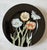 Set of 8 Fitz and Floyd Midnight Poppy 7.5" salad plates.
