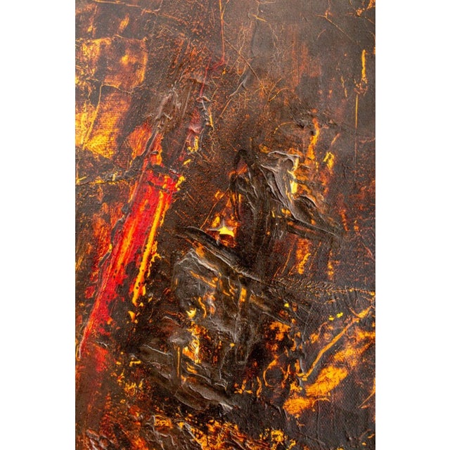 Joachim Probst "Christ" Oil on Canvas, 1955 For Sale In New York - Image 6 of 12