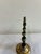 Metal Vintage Brass Hanukkah Menorah With Nine Candle Holders For Sale - Image 7 of 15