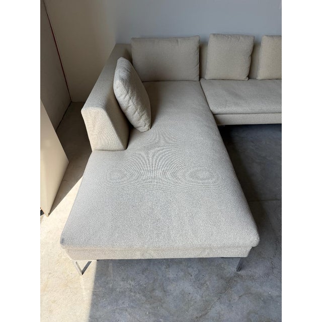 B&b Italia Charles Corner Sectional Sofa by Antonio Citterio For Sale - Image 13 of 18