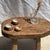 Small Oval Teak Occasional Stool For Sale - Image 12 of 18