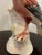 Ceramic Eximious Italian Mid 20th Century Pair Porcelain Hoopoe Birds For Sale - Image 7 of 14