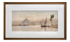 Oriental Watercolor by Douglas Pinder