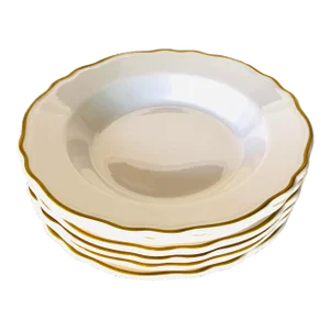 Vintage Homer Laughlin 'Best China' Dinner Bowls- Set of 6