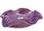 Glass 1980s Pretty Purple Murano Style Glass Plate For Sale - Image 7 of 14