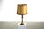 Gold Mid-Century Brass Table Lamp, 1970s For Sale - Image 8 of 8