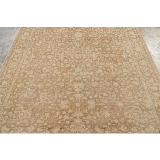 Hand-knotted in high-quality wool and originating from the legendary weaving centers of India circa 1920–1929, this 6x9...