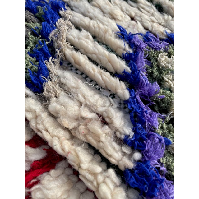 Moroccan Vintage Berber Rug For Sale - Image 6 of 9