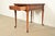 Baker Furniture Queen Anne Walnut and Burl Wood Tea Table For Sale In South Bend - Image 6 of 16