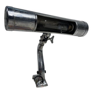 Vintage Steel Piano Music Stand Lamp, 1950s For Sale