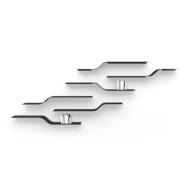 Not Yet Made - Made To Order Network Shelves Black, Model Set 2 by Julien Vidame For Sale - Image 5 of 6