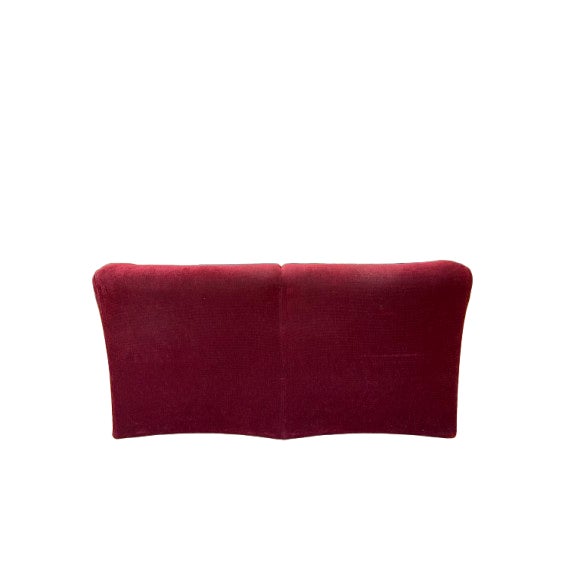Mid-Century Modern Mario Bellini for Cassina Model 685 Two-Seat Sofa (1993) With Original Sell Sheets For Sale - Image 3 of 9