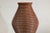 Ribbed Vintage Pottery Vase With Burnished Surface For Sale - Image 14 of 18