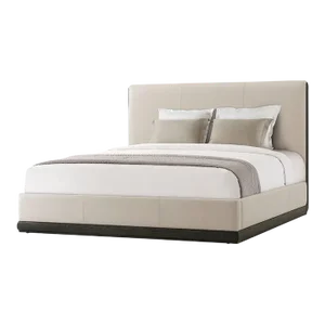 Modern Leather King Size Bed