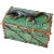 19th Century Victorian Saint Honore Les Bains Majolica Palissy Lizard Box For Sale