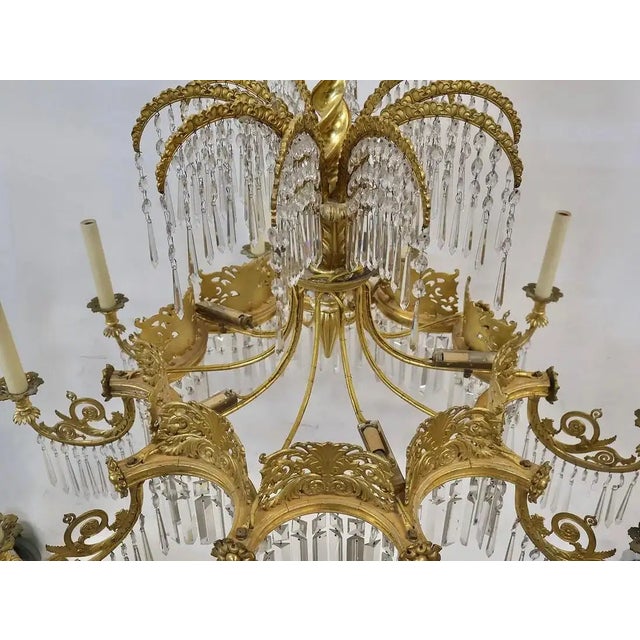 Early 19th Century Neoclassical Chandelier by Karl Friedrich Schinkel For Sale - Image 4 of 10