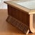 A mid century coffee table with unique fluted design originated from Thailand dating back to the 1980s. Made of cerused...