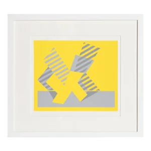 Josef Albers, K - P1, F4, I1 , Geometric Abstract Screenprint