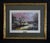 Thomas Kinkade Morning Dogwood Framed Matted Art Print Vintage Garden Gazebo For Sale In Philadelphia - Image 6 of 15