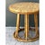 Vintage Woven Rattan Accent Table For Sale - Image 9 of 12