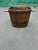 American Large Vintage Wooden Fireplace Bucket For Sale - Image 3 of 6
