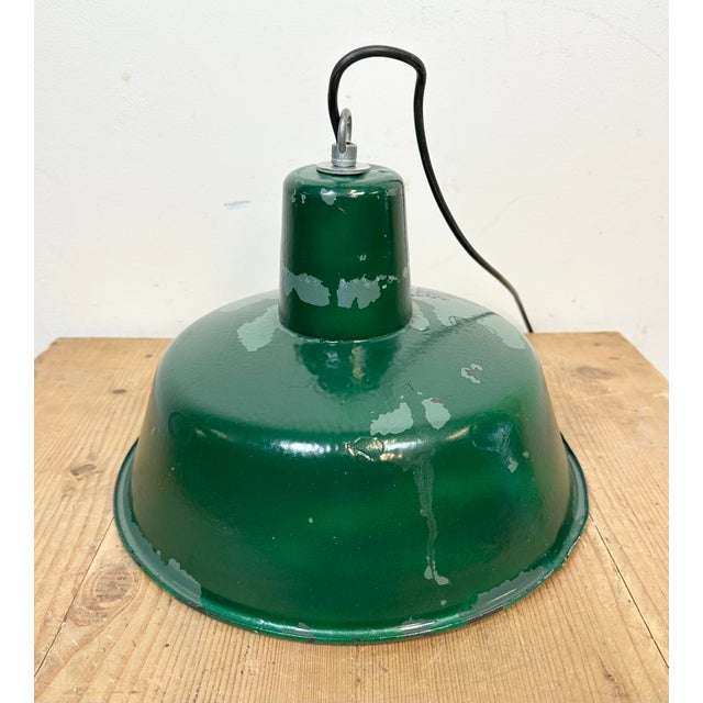 Industrial Factory Pendant Lamp, 1960s For Sale - Image 13 of 16