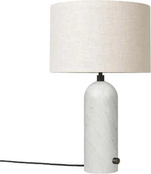 White Marble 'Gravity' Table Lamp by Space Copenhagen for Gubi