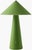 Mid-Century Modern Nomelle Accent Table Lamp Grass Green For Sale - Image 3 of 3