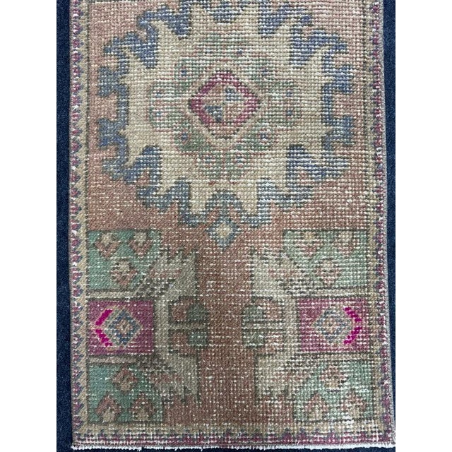 Contemporary Turkish Yastik Rug 1'7" x 3'1" For Sale - Image 3 of 5