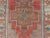 Textile Vintage Turkish Oushak Rug in Warm Terracotta, Olive Brown, and Aqua Blue 4'2 X 7'5 For Sale - Image 7 of 9