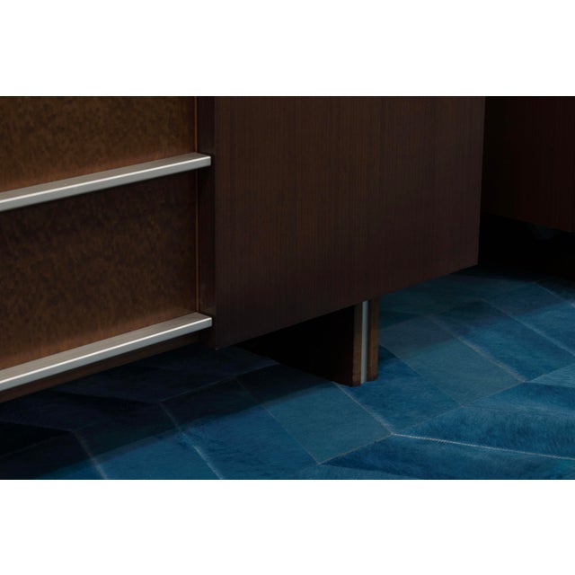 Brown Excelsior Designs Made in Italy Pair of Credenzas With Drawers For Sale - Image 8 of 8