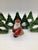 An adorable and festive set of hand painted ceramic Christmas trees and one Santa napkin holders. These look so fun and...