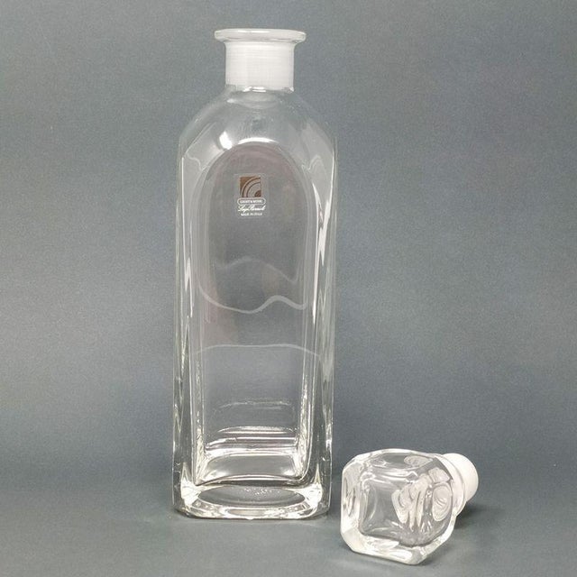 Decanter and Glasses Set by Luigi Bormioli, Set of 7 For Sale - Image 6 of 8