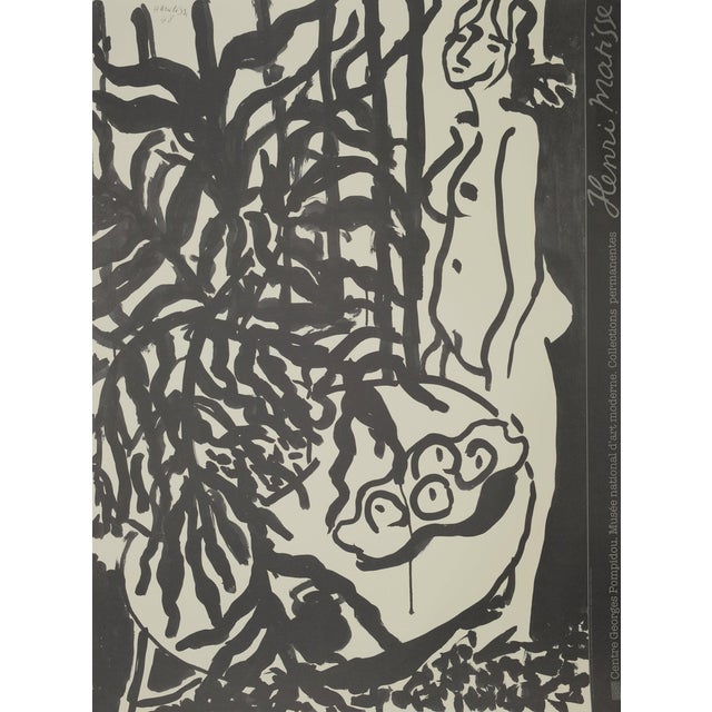 Henri Matisse, Nude, Debout et Fougère Noire Poster For Sale