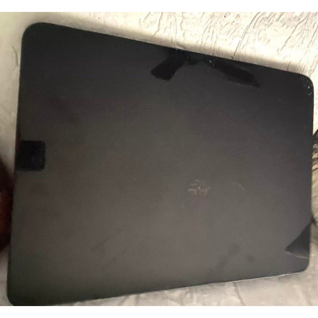 Vintage Mid-Century Lacquer Vietnam Coins Tray Signed For Sale - Image 6 of 7