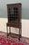 Antique English Oak Jacobean Revival Barley Twist Bookcase Display Cabinet 1900s For Sale - Image 4 of 18