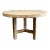 Custom Made Round Elm Wood Dining Table For Sale