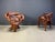 Large Olive Tree Root Chair Set, 1960s , Set of 5 For Sale - Image 4 of 18