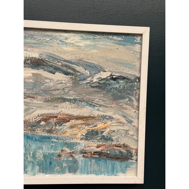 Erik Lo, Landscape, 1960s, Oil on Canvas, Framed For Sale - Image 13 of 18