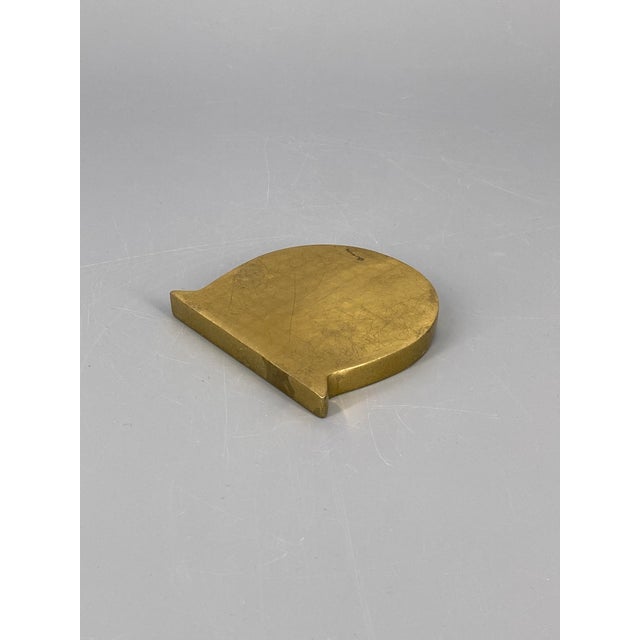 Mid-Century Modern Brass Ashtray by Etienne Aigner, 1960s For Sale - Image 4 of 7